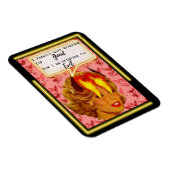 Magnet Flexible Cadeau drôle d'ami aimant "Bon / Malin" (Côté Droit)