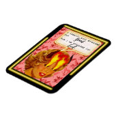 Magnet Flexible Cadeau drôle d'ami aimant "Bon / Malin" (Côté Gauche)