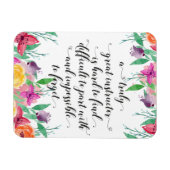 Magnet Flexible Cadeau enseignant de yoga (Horizontal)