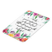 Magnet Flexible Cadeau enseignant de yoga (Côté Gauche)