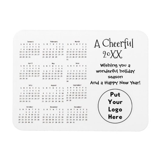 Magnet Flexible Cadeau flexible pour client d'entreprise simple no (Horizontal)