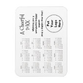 Magnet Flexible Cadeau flexible pour client d'entreprise simple no (Vertical)
