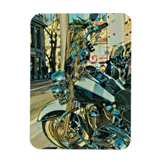 Magnet Flexible Cadeau moto (Vertical)