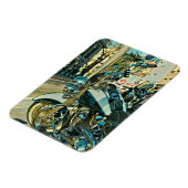 Magnet Flexible Cadeau moto (Côté Gauche)