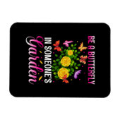 Magnet Flexible Cadeau Papillon | Être un papillon (Horizontal)