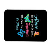 Magnet Flexible Cadeau Papillon | Seul Nous Pouvons Faire Si Peu (Horizontal)