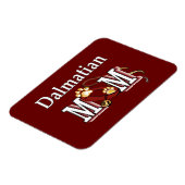 Magnet Flexible Cadeaux de maman dalmate (Côté Gauche)