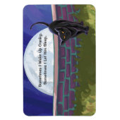 Magnet Flexible Cadeaux et accessoires de chat noir (Vertical)
