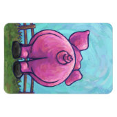 Magnet Flexible Cadeaux et accessoires de cochon (Horizontal)