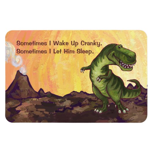 Magnet Flexible Cadeaux et accessoires Tyrannosaurus (Horizontal)