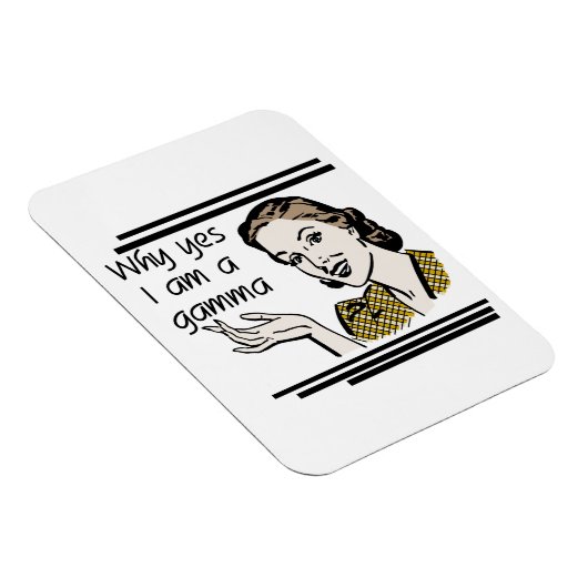 Magnet Flexible Cadeaux Gamma Retro (Côté Droit)