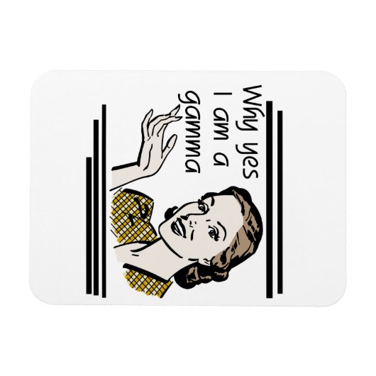 Magnet Flexible Cadeaux Gamma Retro (Horizontal)