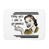 Magnet Flexible Cadeaux Gramma Retro (Horizontal)