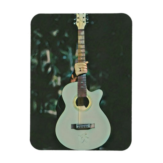 Magnet Flexible Cadeaux guitaristes cool (Vertical)
