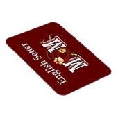 Magnet Flexible Cadeaux maman Setter anglais (Côté Droit)