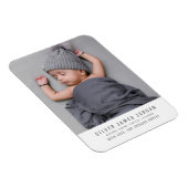 Magnet Flexible Cadeaux photo pour bébé simple et unique (Côté Droit)