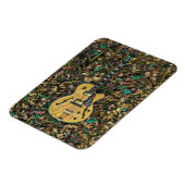 Magnet Flexible Cadeaux pour guitariste (Côté Gauche)