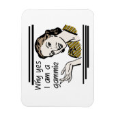 Magnet Flexible Cadeaux Retro Gammie (Vertical)