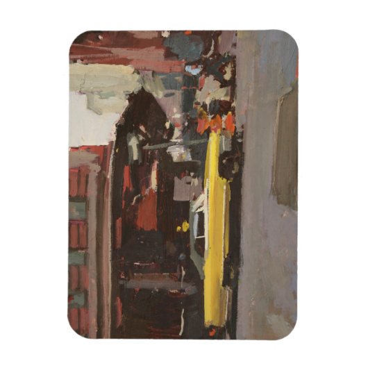 Magnet Flexible Cadillac jaune 2012 (Vertical)