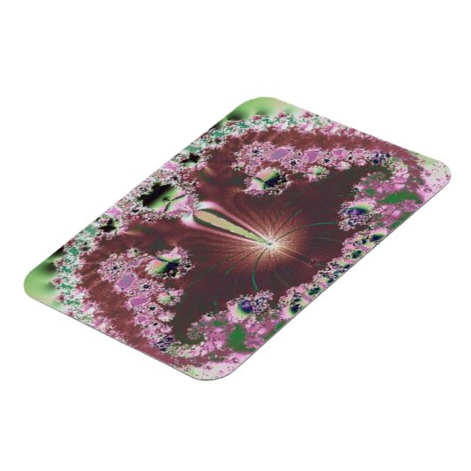 Magnet Flexible Cadre en aimant Abstrait rose (Côté Gauche)