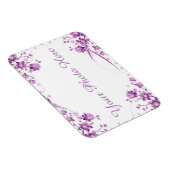 Magnet Flexible Cadre photo avec fleurs (Côté Droit)