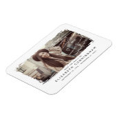 Magnet Flexible Cadre photo moderne et simple Memorial (Côté Gauche)