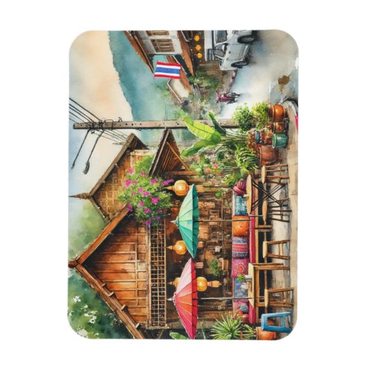 Magnet Flexible Café à Chiang Mai (Vertical)