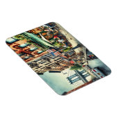 Magnet Flexible Café à New York Brooklyn (Côté Droit)