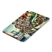 Magnet Flexible Café à New York Brooklyn (Côté Gauche)