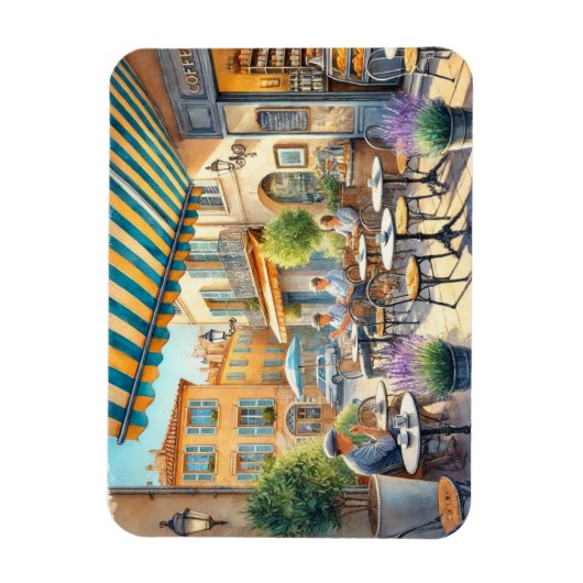 Magnet Flexible Café à Nice France Mug (Vertical)