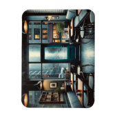 Magnet Flexible Café à Rainy Seattle (Vertical)