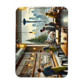 Magnet Flexible Café à Rainy Seattle (Vertical)