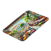 Magnet Flexible Café à Rio Brazil Mug (Côté Gauche)