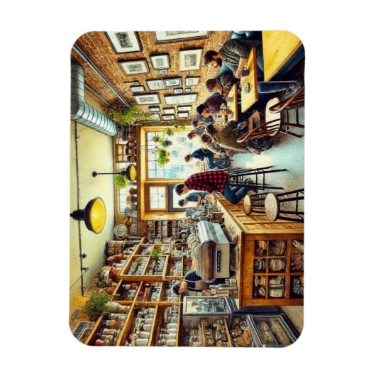 Magnet Flexible Café à Vancouver Mug (Vertical)