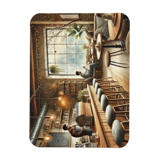 Magnet Flexible Café à Vancouver Mug (Vertical)