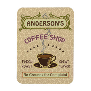 Magnet Flexible Café avec Coupe Créez votre propre personnalisatio