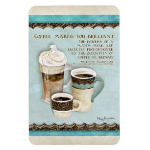 Magnet Flexible Café & Chocolat Java - Aimant Décor Cuisine