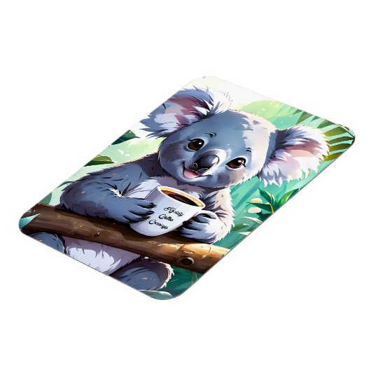 Magnet Flexible Café Cosy Jungle Koala (Côté Gauche)