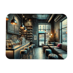 Magnet Flexible Café Eclectique à Rainy Seattle