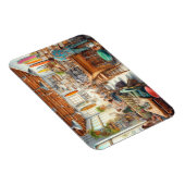 Magnet Flexible Café Eclectique à San Diego Mug (Côté Droit)