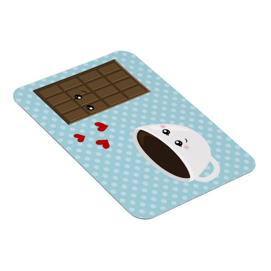 Magnet Flexible Café et chocolat (Côté Droit)