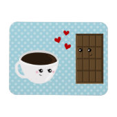 Magnet Flexible Café et chocolat (Horizontal)