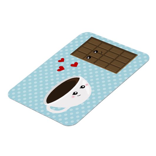 Magnet Flexible Café et chocolat (Côté Gauche)
