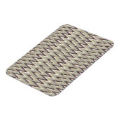 Magnet Flexible Café et Sage iKat ZigZag Motif (Côté Gauche)