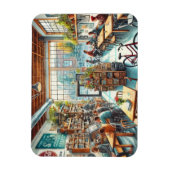 Magnet Flexible Café indépendant à Portland Oregon (Vertical)