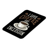 Magnet Flexible Café Lover I Love Café Et Inclusion (Côté Gauche)