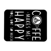 Magnet Flexible Café Lover Me Rend Heureux (Horizontal)