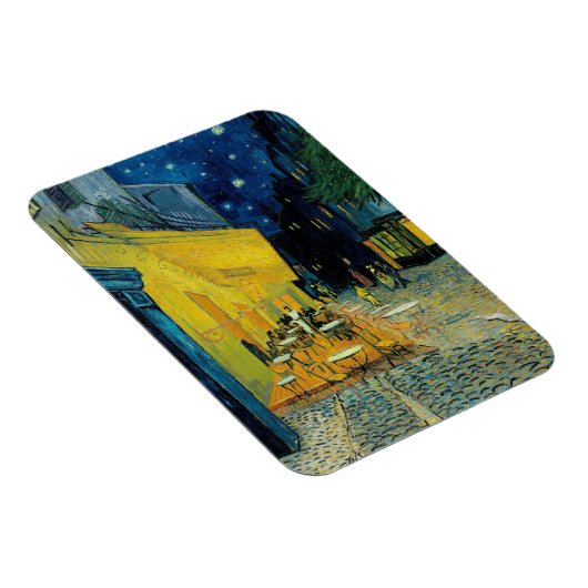 Magnet Flexible Café Terrasse en soirée (Côté Droit)