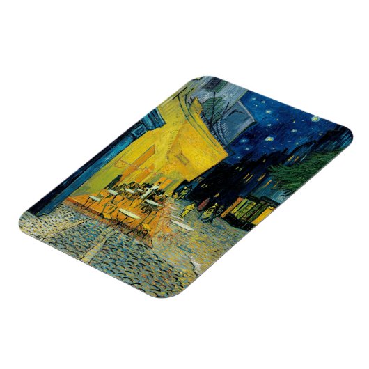 Magnet Flexible Café Terrasse en soirée (Côté Gauche)