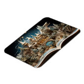 Magnet Flexible Cahier de Noël Castle Pop-Up Wonderland (Côté Gauche)